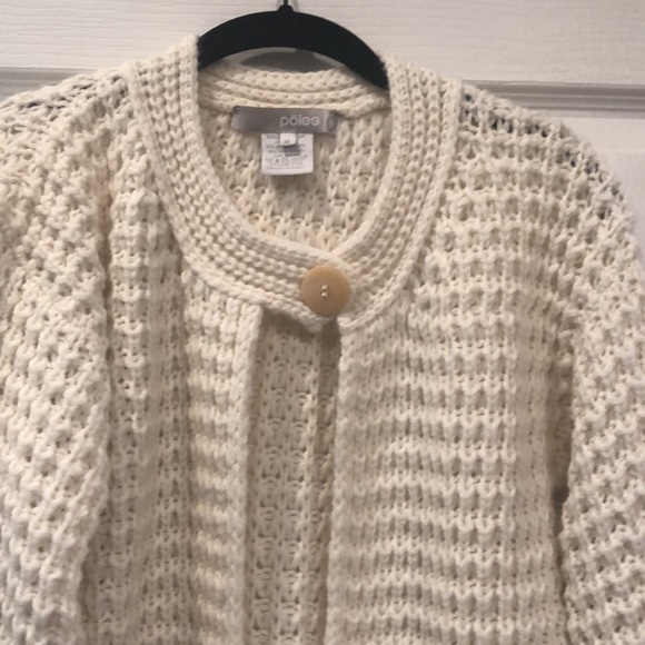 Poles Crocheted Cardigan Sweater - Picture 3 of 13